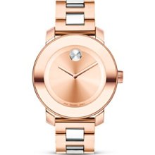 Movado Bold Rose Gold Stainless Steel Women's Watch 3600087