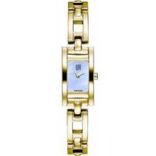 Movado Esq $325 Women's Flair Swiss Gold Watch 07100873