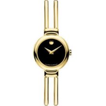 Movado Fiero Tungsten Carbide Ladies Watch 0605620