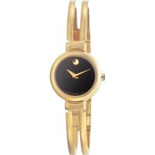 Movado Harmony Goldtone Ladies Watch 0606058 ...