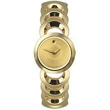 Movado Rondiro Gold-plated Bracelet Gold Museum Dial Women's watch