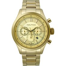 Nautica BFD 104 Metal Gold-Tone Men's watch