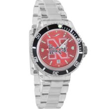 Nebraska Cornhusker wrist watch : Nebraska Cornhuskers Ice Anochrome Watch