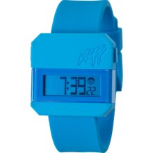 Neff Digi Watch Cyan, One Size