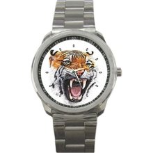 new lion sport metal watch - Silver - Metal - 1.5