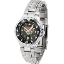 New Mexico Lobos UNM Womens Steel Anochrome Watch