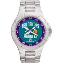 New Orleans Hornets Stainless Pro II Watch