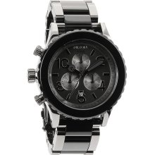 Nixon 42-20 Chrono Watch - Gunmetal / Black Acetate