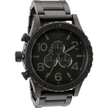 Nixon 51-30 Chrono Matte Black Surplus