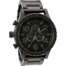 Nixon Men's 51-30 Chrono Black Surplus Watch