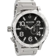 Nixon NA057487-00 THE TIDE Silver Men's Watch