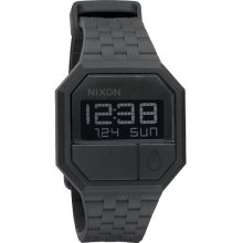 Nixon Rubber Re-Run Watch - Black