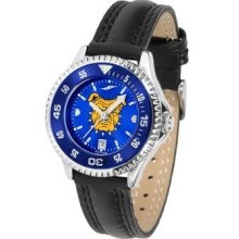 North Carolina A&T Aggies Ladies Leather Wristwatch