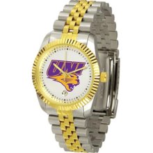 Northern Iowa Panthers UNI Mens Steel Executive Watch