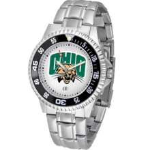 Ohio University Bobcats OU Mens Steel Bandwrist Watch