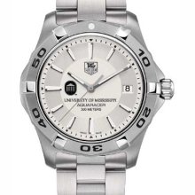 Ole Miss Men's TAG Heuer Steel Aquaracer