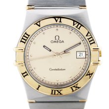 Omega Constellation Mens Two Tone Watch