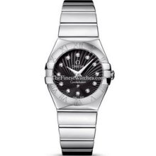 Omega Constellation Polished Quartz 27mm Ladies Watch 12310276051002