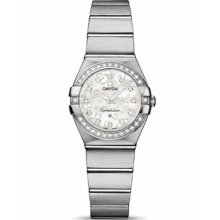 Omega Ladies' Constellation Brushed Quartz 123.15.24.60.55.005 Watch