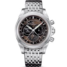 Omega Men's De Ville Brown Dial Watch 422.10.44.52.13.001