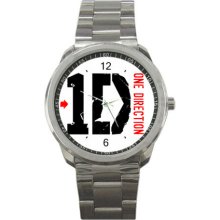 One direction logo design by sport metal watch