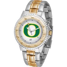 Oregon Ducks Two Tone Competitor Watch Mens Ladies