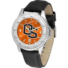 Oregon State Beavers Men's Leather Wristwatch