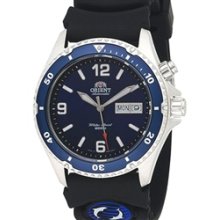 Orient Mako Radiant Blue Dial Automatic Dive Watch with Blue Bezel #EM65005D