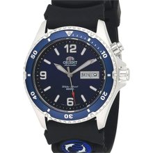 Orient Mako Radiant Blue Dial Automatic Dive Watch with Blue Bezel