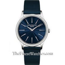 Patek Philippe Ladies Calatrava Diamond Watch 4897G