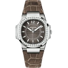 Patek Philippe Women's Nautilus Anthracite Dial Watch 7010G-010