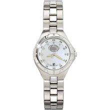Penn State Nittany Lions Pearl Ladies Bracelet Watch With Mop Dial