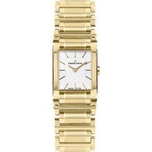 Pierre Petit Women's P-794D Serie Laval Yellow-Gold PVD Square Ca ...