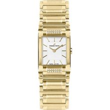 Pierre Petit Women's P-794G Serie Laval Yellow-Gold PVD Square Ca ...