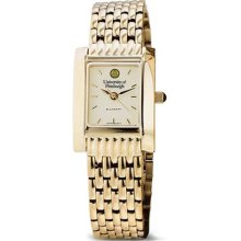 Pitt Women's Swiss Watch - Gold Quad Watch w/ Bracelet