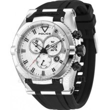 Police - Mens Sillicone Raptor Watch - 13092js-04 Rrp Â£185.00