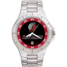 Portland Trailblazers Mens Stainless Pro II Watch