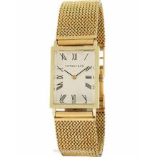 Pre-Owned Mens Tiffany & Co. Gold Mechanical Watch PVU220-8224