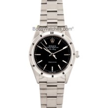 Pre Owned Rolex Air-King Stainless Steel Watch 14010