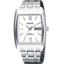 Pulsar Gents Classic Dress Bracelet Watch Pxn213x1