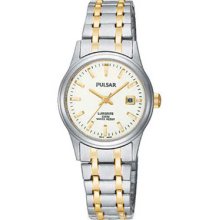 Pulsar Ladies Expansion Band Lumibrite Dial Stainless & PXT657