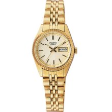 Pulsar Ladies Gold Rolex Style Watch