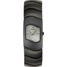 Pulsar Women's Black Ion Plated Stainless Steel Watch