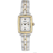 Raymond Weil Women's Parsifal Diamond Accented 18k Gold-plated And Stainless Ste