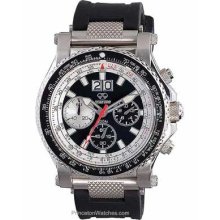 Reactor Mens Valkyrie Flight Chrono Black Dial Stainless 81801