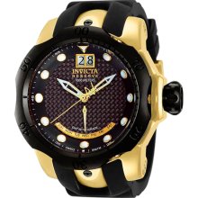 Reserve Venom Diver Stainless Steel Case Rubber Bracelet Carbon Fiber