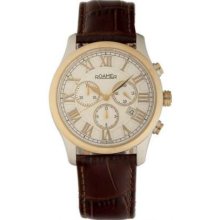 Roamer Gents Chronograph Brown Strap 530837471205 Watch