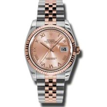 Rolex Everose Datejust 116231 BKSO MEN'S WATCH