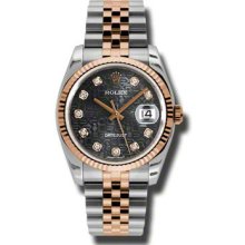 Rolex Everose Datejust 116231 BKDO MEN'S WATCH