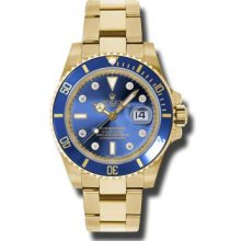 Rolex Gold Submariner 116618 Blue Diamond